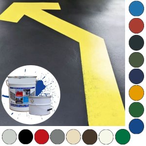 Industrial-Strength 20L Floor Paint for Garages, Showrooms, & Warehouses